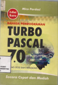 Bahsa Pemrograman Turbo Pascal 7.0 Edisi Baru