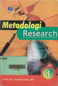 Metodologi research jilid 1