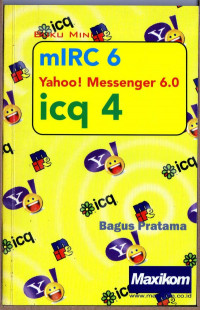 Buku Mini Mirc 6 Yahoo! Messenger 6.0 icq 4