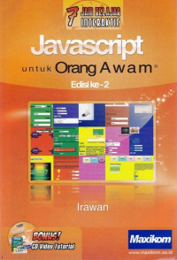 7 Jam Belajar Interaktif Javascript Untuk Orang Awam edisi ke-2