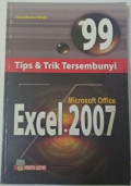 Tips& Trik tersembunyi Microsoft office EXCEL 2007