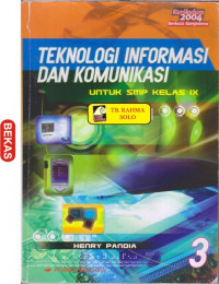 Teknologi Informasi dan Komunikasi untuk SMP Kelas IX