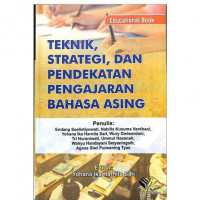 Teknik, Strategi, Dan, Pendekatan Pengajaran,Bahasa Asing