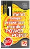 Langsung Bisa 1 Menit Belajar Presentasi yang Memikat Power Point