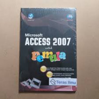 Microsoft access 2007 untuk pemula