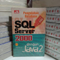 Pengolahan Database SQL Server 2000 dengan Java 2