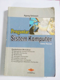 Pengantar sistem Komputer