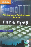 Pemrograman Web Database dengan PHP & MySQL