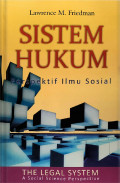 Sistem Hukum Perspektif Ilmu Sosial