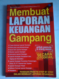 Membuat Laporan Keuangan Campang Untuk pemula & Orang Awam Secara otodidak