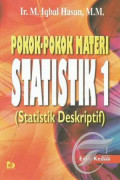 Pokok-pokok Materi Statistik 1 ( StatistikDeskriptif ) edisi 2