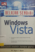 Belajar sendiri windows vista