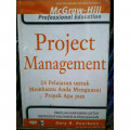 Project Management 24 Pelajaran untuk membantu anda menguasai proyek apa pun