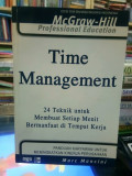 Time management (24 teknik untuk membuat setiap menit bermanfaat di tempat kerja)