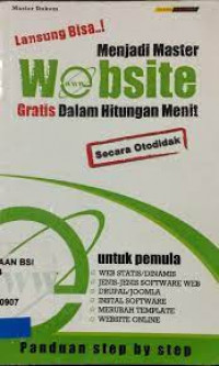 Menjadi master website gratis dalam hitungan menit