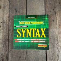 Buku Wajib Programmer Indeks Lengkap Syntax