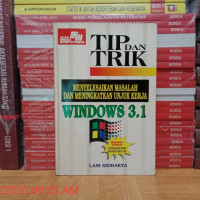 TIP DAN TRIK MENYELESAIKAN MASALAH DAN MENINGKATKAN UNJUK KERJA WINDOWS 3.1