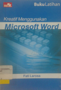 Buku latihan kreatif menggunakan microsoft word