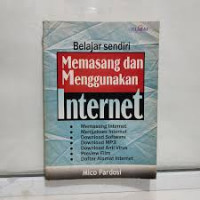 Belajar Sendiri memasang dan menggunakan internet