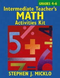 intermediate teacher,s math activities kit