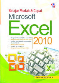 BELAJAR MUDAH & CEPAT MICROSOFT EXCEL 2010