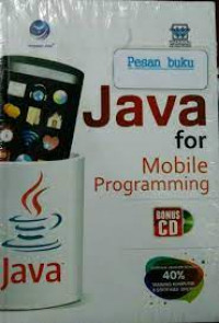 Image of Java for Mobile Programming