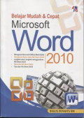 Belajar Mudah & Cepat Microsoft word 2010