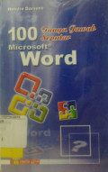 100 tanya jawabseputar microsoft word