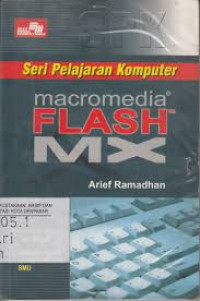 Seri pelajaran Komputer Mecromedia Flash Mx