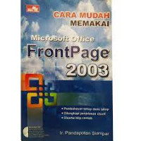 Cara mudah memakai Microsoft Office frontPage 2003