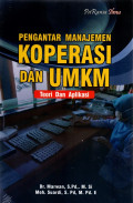 Pengantar Manajemen Koperasi Dan UMKM Teori Dan Aplikasi