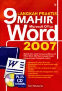 9 Langkah praktis mahir microsoft office word 2007