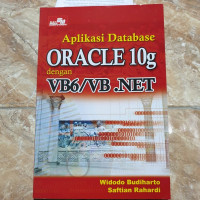 Aplikasi Database Oracle 10g Dengan VB6/VB.NET