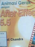 ANIMASI GERAK DENGAN AFTER EFFECT 5.5