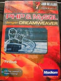 7 Jam Belajar Interaktif PHP & MySQL dengan Dreamweaver