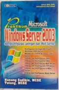 Praktikum Microsoft Windows Server 2003