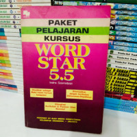 PAKET PELAJARAN KURSUS WORD START 5.5